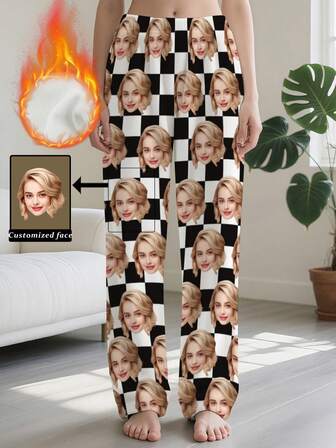 Women's Flannel Plaid Pajama Pants, Soft Fabric, Great Gift For Friends, Partners, Parties, Birthdays