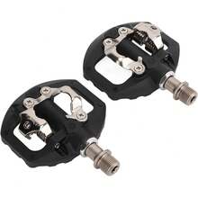 Pedales de Bicicleta, Doble Cara, Uso Múltiple, SPD Pedales sin Clip Sellados con Tacos para Bicicleta de Montaña y Ruta, for Profesionales y Ciclistas de Ocio - 1 - Ver 6