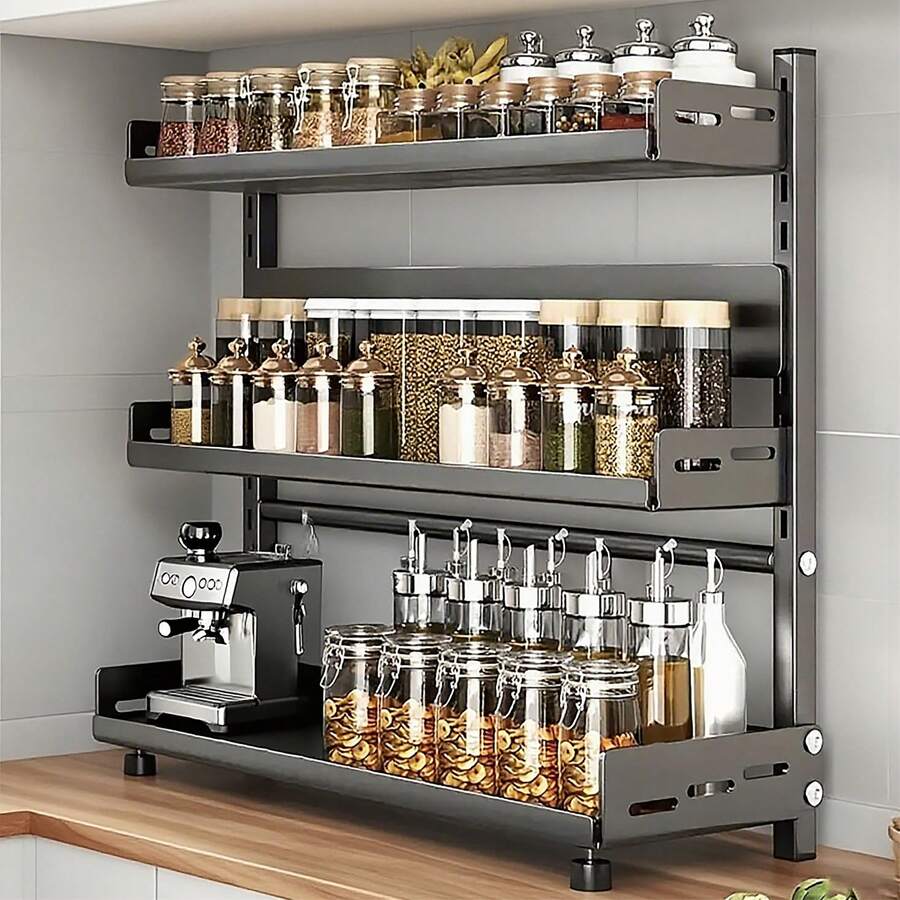 Spice Rack - Dark Grey - View 1