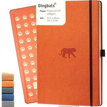 Dingbats* Wildlife A4+ Orange Tiger Notebook - Squared - Cuadrado - Ver 1
