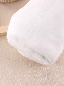 Infant Winter Warm Shoes, Soft Bottom Infant Shoes, Thermal Lined Anti-Cold Infant Shoes - Pink - View 11