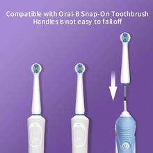 8 Unidades de Cabezales de Repuesto para Cepillo de Dientes - 4 Cabezales de Limpieza Estndar+ 4 Cabezales de Limpieza Multiangulo, Cabezales de Cepillo de Precisin Compatibles con, Cepillos de Dientes Elctricos Profesionales - inicial - Ver 7