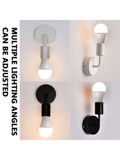 2P Zwart Shaped Curved Tube Lamp Head Wand 24CM RGB Bulb Remote Control 10CM Chassis 1200 MAh Charging Living Room Mural Bedroom Bedside Balcony Corridor Stairwell view 3