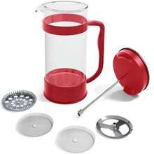 Utopia Kitchen Borosilicate Glass French Press Coffee Maker 34 Oz, Heat-Resistant Cafetiere &Amp; Tea Maker, Thickened Glass Coffee Press For Travel And Camping, Black - MàuE - Xem 9