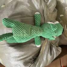 1/3件装宠物狗毛绒发声玩具，适合小型和中型犬，有助于互动、磨牙和牙齿护理 - 彩色 - 查看 10