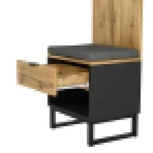 Wardrobe Cabinet - 1 Piece, 1 Drawer, One Compartment With Adjustable Shelves, With Clothes Rail - 1 - View 5