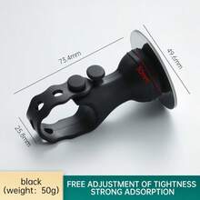 Made Of Silica Gel, It Operates With Low Noise. Equipped With An Adjustable Strap For Anti-Collision And A Strong Suction Cup, This Door Stopper Is Suitable For Use In School Dormitories, Offices, And Homes.