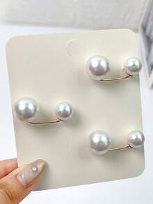 3 Pcs Of Trouser Leg Shortening Pearl Jeans Ankle Clips, Used To Prevent Trouser Legs From Dragging At The Bottom, Anti-Slip Slipper Buckles, Trouser Length Adjusters, Prevent Trouser Legs From Dragging On The Ground, Suitable For Jeans And Trousers, Waterproof, Portable, Wear-Resistant, Shortening Craftsmanship, Corner Knot - Multicolor - View 8