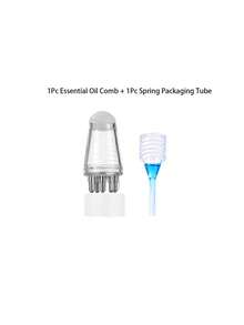 Scalp Massager Brush With Ball Heads, Apply Essential Oil, Massage Scalp, Air Massage Scalp, Hair Styling Tool, Travel Essential, Suitable For All Hair Types (Easy To Clean) - Clear - View 6