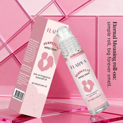 Roxelis 10ML Eternal Love Perfume-Style Essential Oil | Fragrance Notes: Pear, Bergamot, Patchouli, Vanilla, Ambrette, Tuberose, Orange Blossom, Jasmine | Unleash Charm & Irresistible Allure | Versatile For All Occasions: Home/Travel/Car Use | Portable Long-Lasting Scent | For Body/Skin/Face/Hair