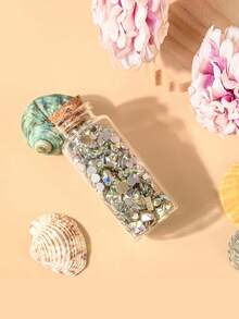 Small Glass Bottles With Cork Stopper ,25ML Mini Message Bottles, DIY Decoration Wishing Bottles For Wedding Thanksgiving Halloween Christmas,Stopper Glass Bottle For Drifting, Wishing, Candy Storage, Crystal & Gravel Decoration, Round Glass Vials, For Art Crafts, Wedding Party Favors, Home Decor - Multicolor - View 5