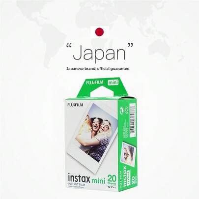 Fuji Fujifilm Instax Mini Film, 3-Inch, Compatible With Instax Mini 11/12/90/40/99/41/SE