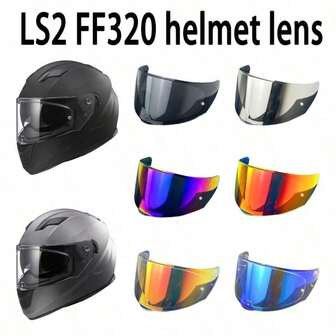 FF320 Helmet Lens Viso Replacement For LS2 Assault Stream Rapid FF328 FF353 FF800 Helmet Visor Capacetes Windshield Helmet Accessories