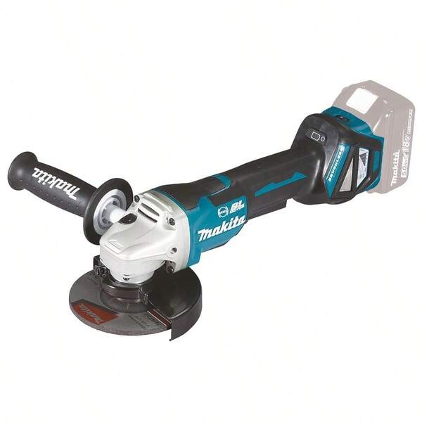 Makita 18V Brushless Angle Grinder With Paddle Switch 125 Mm