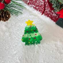 1PC Christmas Sweet And Cute Elk Christmas Tree Clamping Gingerbread Man Hair Clip Santa Claus Holiday Hair Accessories, Christmas Party Gifts - Multicolor - View 9