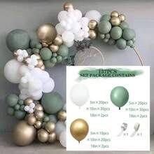 Party Decoration Balloon Sets For Anniversary, Birthday, Wedding, Baby Shower, Theme Party, Graduation, Bachelorette Party, Etc. - Multicolor - View 7
