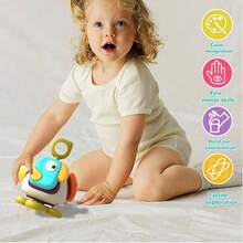 6 en 1Juguetes Montessori, Juegos Didcticos para Nios, Juguetes Estimulacion Temprana, Juguetes Sensoriales, Juguetes Educativos para Nios, No Txico, Sin BPA regalos de Navidad para nios y nias - Amarillo - Ver 5