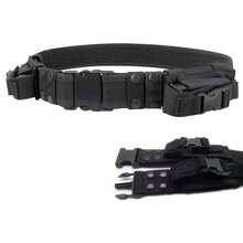 Condor Tactical Belt,Belt, Adjustable, Suitable For Both Men And Women, Outdoor Hunting Accessory,  1  PCS   Black.