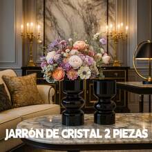 Floreros de Cristal Piezas,Florero de Cristal hidropónico Moderno,Decoración de Mesa de hogar de Flores,Adecuado para Dormitorio, Sala de Estar, Oficina - 1 - Ver 3