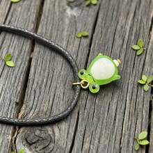 Fashionable Casual Cute Frog Pendant Necklace