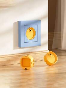 5个欧式双孔插座盖，电源安全插座保护器，家用防触电插座盖 - 均碼 - 查看 5