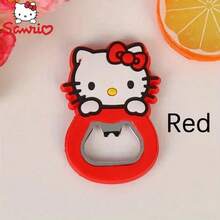 Sanrio 1PC Silicone Bottle Opener - And Multifunctional Kitchen Tool - Perfect For Home Bars And Soda Enthusiasts To Collect And Design, Wine Opener, Party ﻿