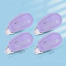 1pc/4pcs/6pcs 236.22inch*236.22inchm Double Sided Adhesive Dots Glue Tape DIY Scrapbooking Collage Photo Album School Stationery Supplies Roller Tape