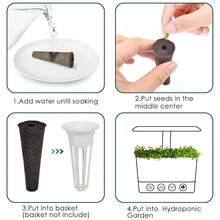 PACETAP 80 Pack Grow Sponges Compatible With AeroGarden, Replacement Refill Grow Sponge For Hydroponic Indoor Garden System{Inchsize_nameinch:Inch80Packinch} - 80Pack - View 7