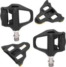 POENVFPO Pedales de Bicicleta, Aluminio Ligero, Tacos Antideslizantes, Pedales para Bicicleta de Montaña, Auto Bloqueantes, Diseño Ergonómico, Ciclismo de Ruta y Recreo - 1 - Ver 2