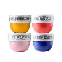 Sol de Janeiro Sol 4-Piece Travel Size Body Cream Discovery Set - Bum Bum, Beija Flor, Delícia Drench & Bom Dia Bright (4 X 25ml) - 紅+粉+紫+黃 - 查看 8