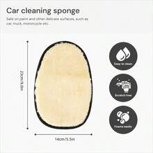 Cleaning Brush, Car Wash Fleece Car Cleaning Pad Brush Auto Washing Tools - Multicolor - View 7