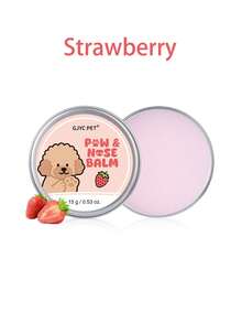 GJYC PET 6号舒缓配方狗狗爪子和鼻子润肤膏 - 修复干燥皲裂的爪子和鼻子 | 蕴含乳木果油和椰子油 | 四季皆宜