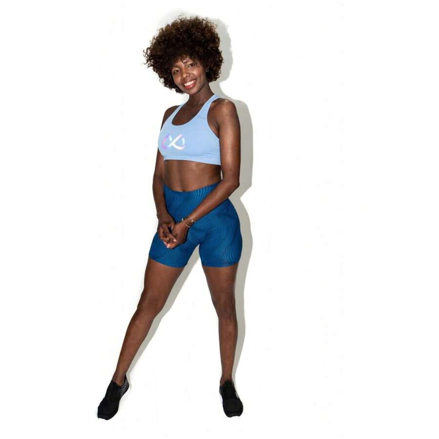Ditchil Women Outdoor Shorts - Blue - View 1