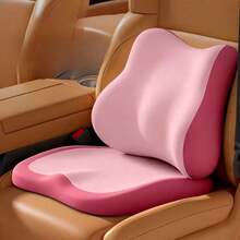 2件/1件装汽车增高坐垫及腰部支撑套装 | 符合人体工程学设计 | 提升驾驶视野，长时间乘坐舒适 | 柔软记忆海绵提供支撑 | 适用于轿车、SUV和卡车 - 彩色 - 查看 6