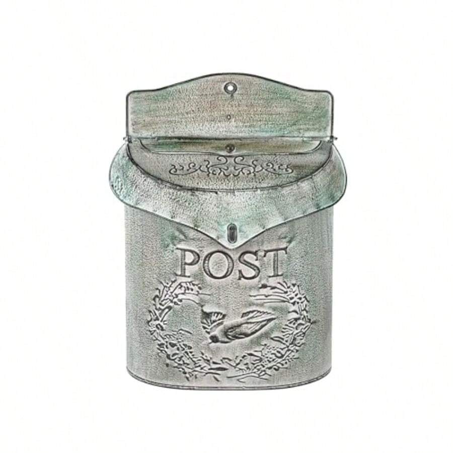 MailboxesPhaxth Buzón Verde Montaje en poste Mailbox 18GM1244-BLUEMailboxes - azul - Ver 1