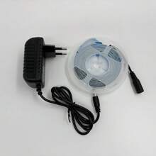 LED Strip Light 3528, 5 Meter Roll, 300 LEDs, IP20 Rating, With/Without Power Supply - 藍色的 - 查看 3