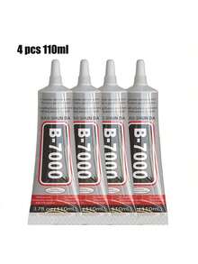 高强度软树脂粘合剂 - 透明无残留手工粘合剂，带精密针尖，适用于 DIY 珠宝和手工艺品，防水，适用于塑料、织物、木材、玻璃、金属 - 透明色 - 查看 24