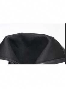 秋冬时尚西式刺绣方头靴、毛衣靴和粗跟靴，女式牛仔靴 - 黑色 - 查看 9