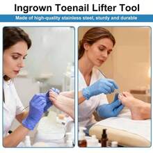 （50+2 包嵌甲矫正治疗套装，50 片嵌甲矫正贴片，嵌甲修脚工具，嵌甲矫正贴片，含 2 个嵌甲提拉器和锉刀）