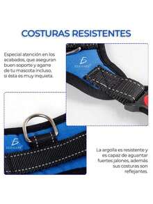 Arnés Ajustable para Perros Antitirones y Transpirable – Cómodo y - Multicolor - Ver 2