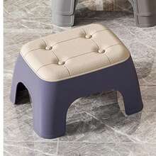 Modern Minimalist Creative Home Stackable Stool, Thickened Type, Stackable, Space-Saving Home Shoe Changing Anti-Slip Stool, Suitable For Home, Office, And Outdoor Use.