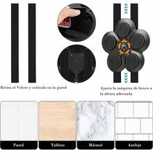 Mquina de Boxeo Musical con Conexin, El Gimnasio En Casa Perfecto para Adultos y Nios, con Una Music Boxing para Todos - inicial - Ver 6