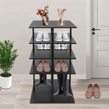 Estantes para zapatos - Negro - Ver 3