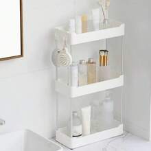 2-stöckiges Spülbeckenregal, Badezimmer Waschbecken Unterschrank Aufbewahrungsregal, Badezimmer Ablageregal, Badezimmer Kosmetikaufbewahrungsregal, Badezimmer Accessoires