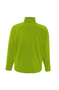 THEGEWA Men's 340gsm Softshell Thermal Jacket With Fleece Lining, Functional Design And Full Zip, 11 Colors Available, Perfect For Outdoor Use And Customization - Available S To 3XL - MARNAULA - 薄荷綠 - 查看 9