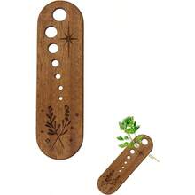 Wooden Vegetable Leaf Separator, Pottery Herb Stripper Supplies, Fun Kitchen Gadgets, Exquisite Herb Stripper Bowl Gifts Kitchen Suitable Home Use Chefs - 1 - Xem 1