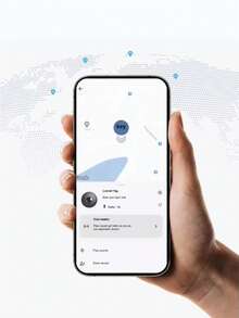 Apple AirTag Alternative GPS Tracker, AirTag Keychain, Disc Global Locator For Apple, Car GPS Tracker, Pet Cat GPS Collar, CR2032 Replaceable Battery, Compatible With "Apple Find My" Platform, One-Click Tracking, Remote Precise Tracking, Long-Lasting Battery Life, Suitable For Elderly, Pets, Cars, Keys, Bags And Other Anti-Loss Reminder Tracking