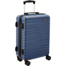 Premium Hardside Spinner Luggage With Builtin TSA Lock Carry On 55cm Navy Blue