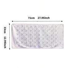 Miniso Sanrio Characters Microfiber Towel High-Density Microfiber Material With Strong Water Absorption & Quick-Drying & IP Pattern Printing Suitable For Home Face Washing And Bathroom Wiping (1 PC)