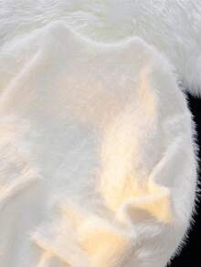 Oversized Dropped Shoulder Mohair Blend Sweater